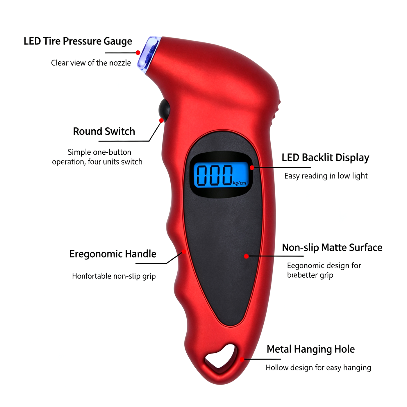 Digital Tyre Pressure Gauge2