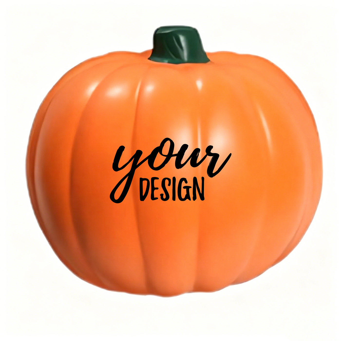 Pumpkin Shaped Stress Ball Squeeze Toy