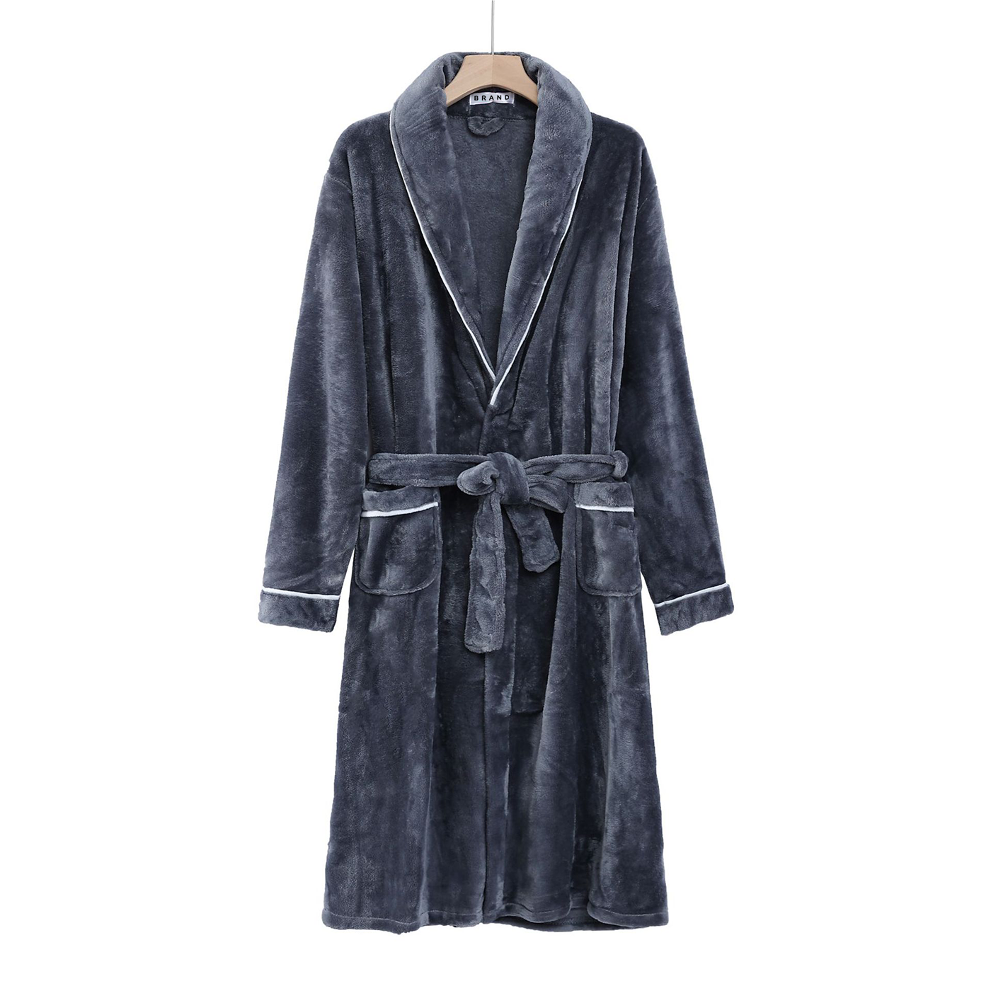 Custom Soft Flannel Bathrobe