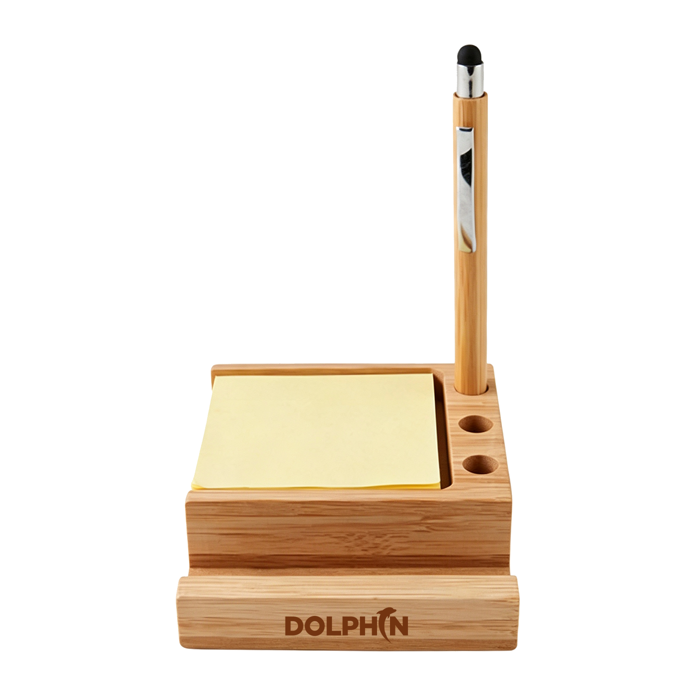 Bamboo Multi Function Desk Organizer Set