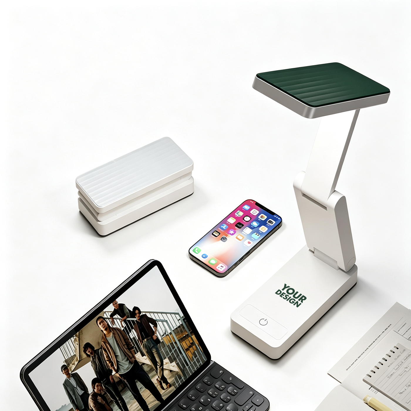 Foldable Desk Lamp Rechargeable