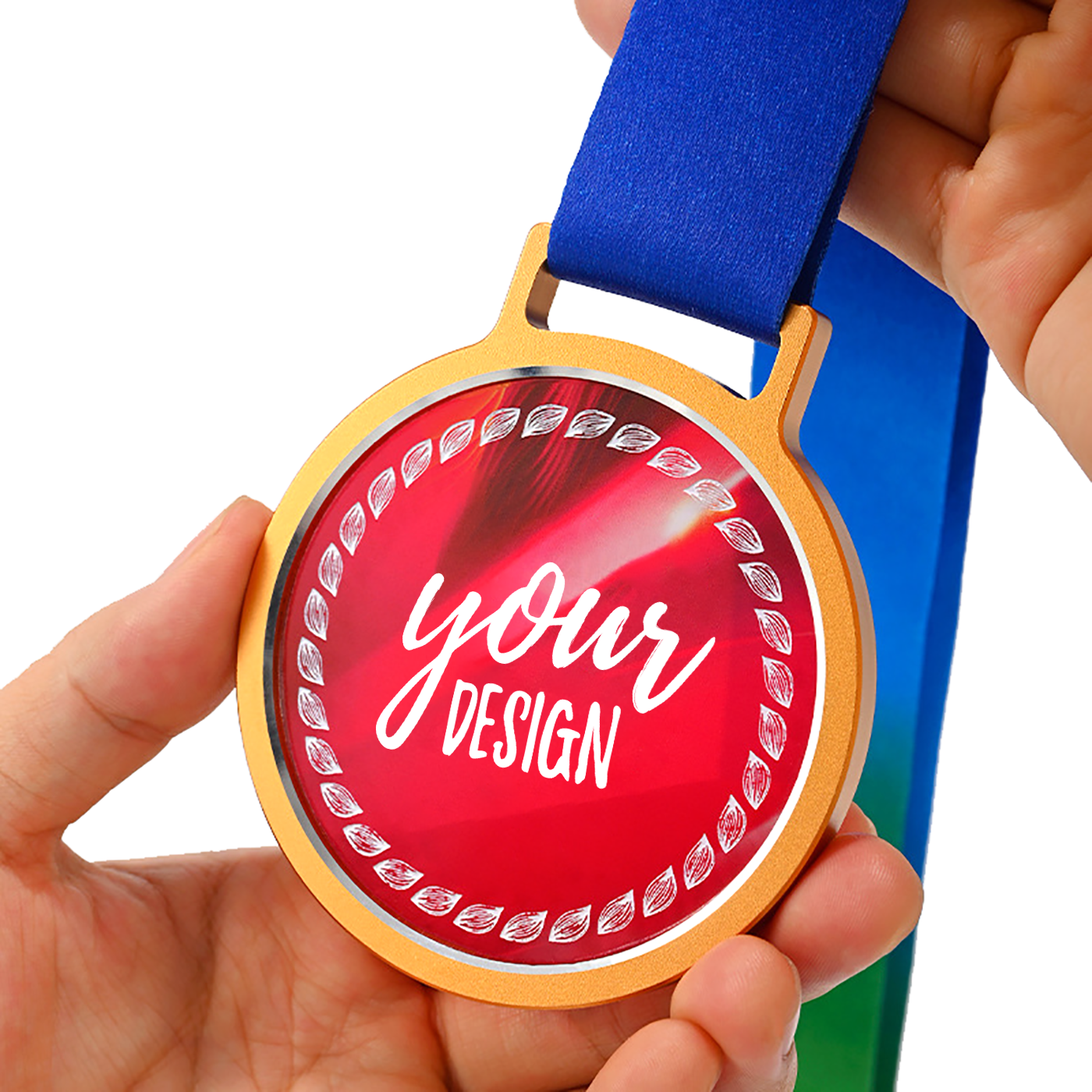 Custom Metal Crystal Medal