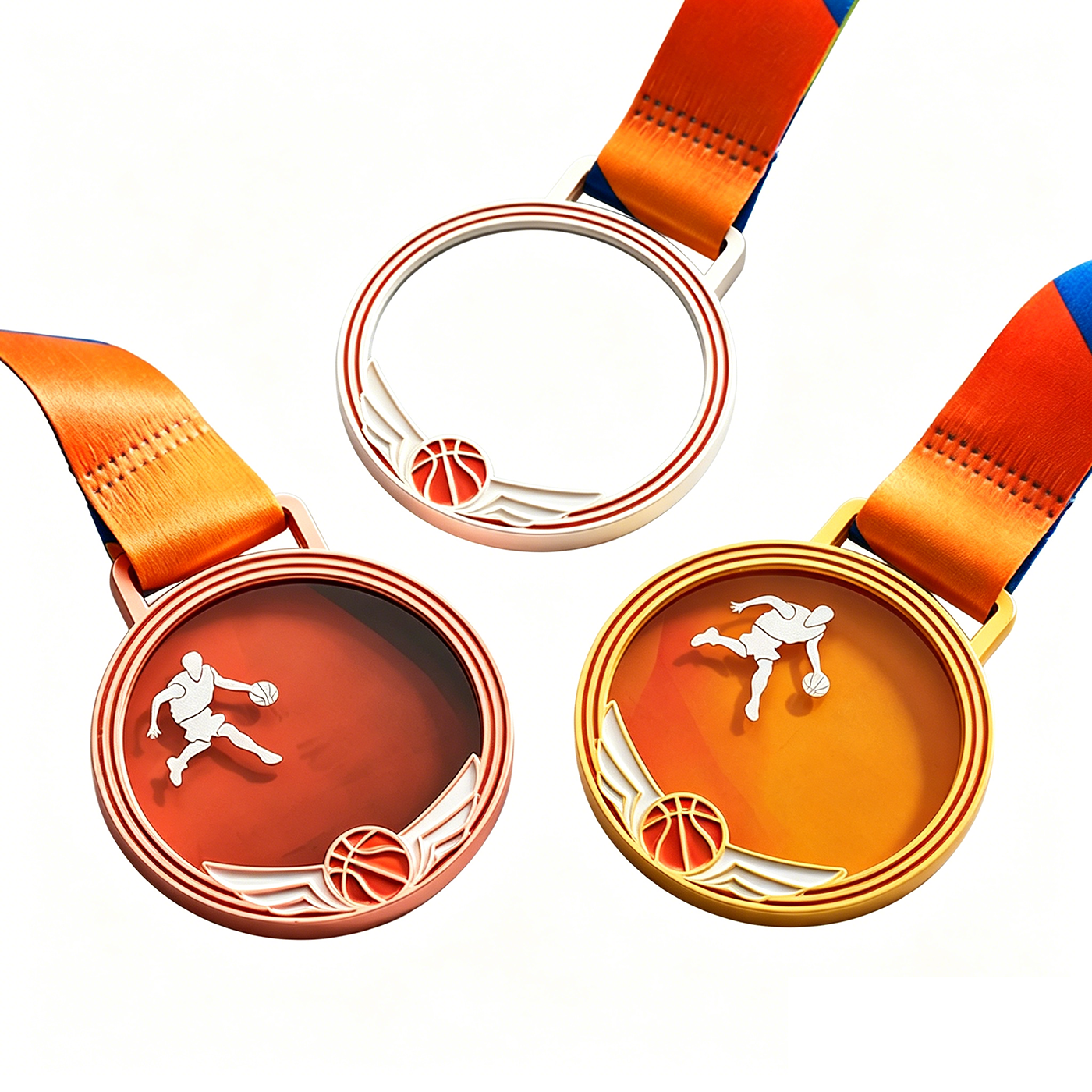 Custom Metal Crystal Medal1