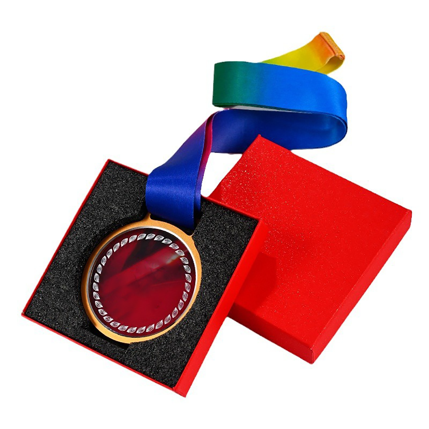 Custom Metal Crystal Medal2