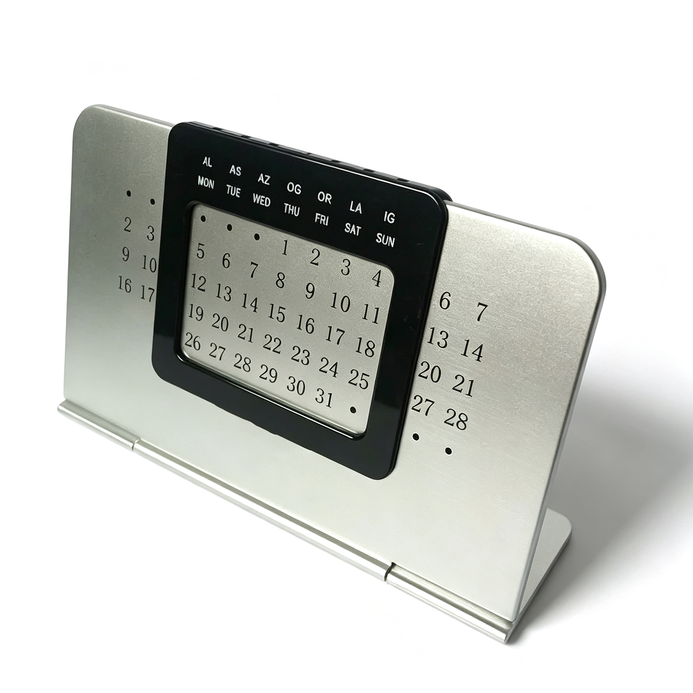 Branded Metal Table Perpetual Calendar1