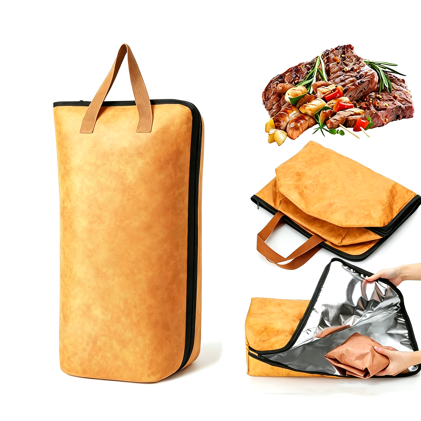 Reusable BBQ Meat Resting Blanket