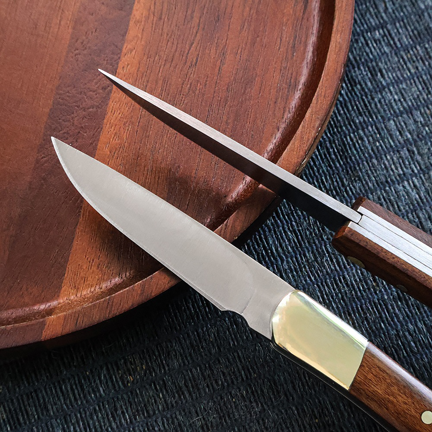  Wood Handle Folding Pocket Knife2