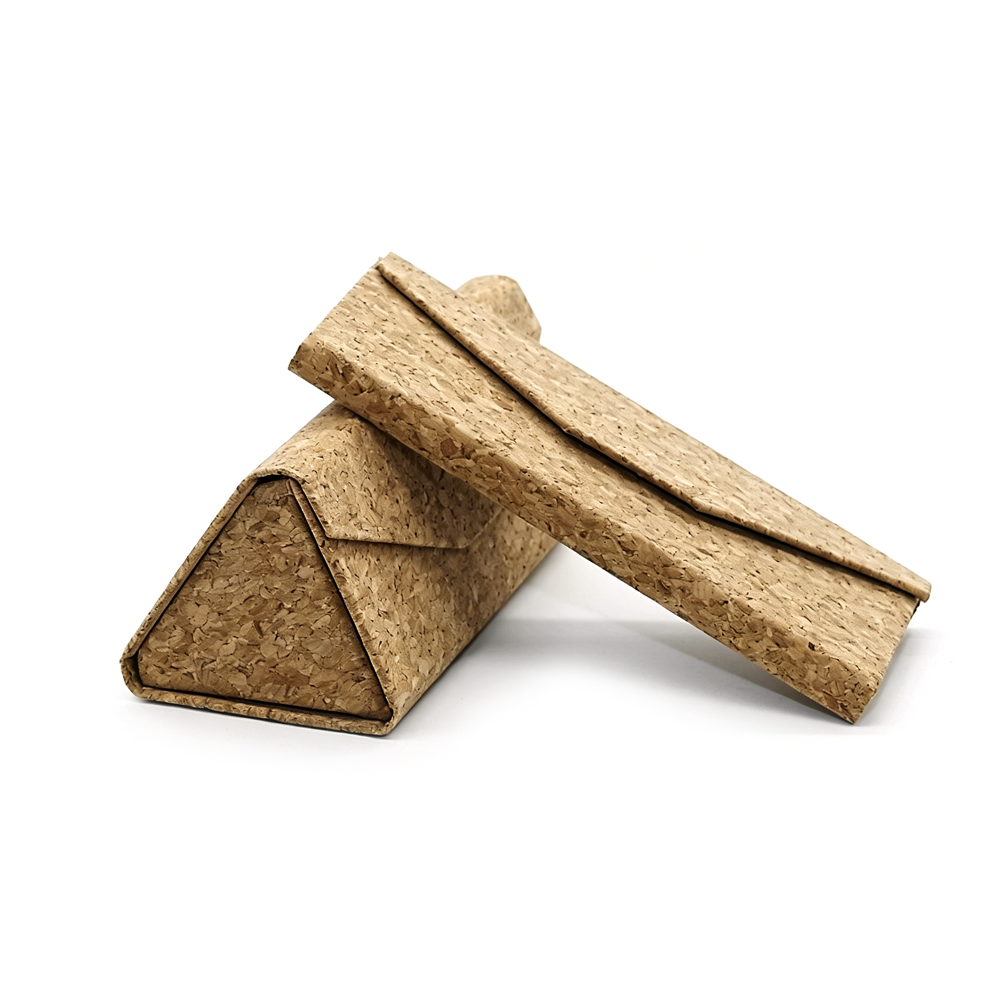 Custom Eco Cork Foldable Eyeglasses Case3