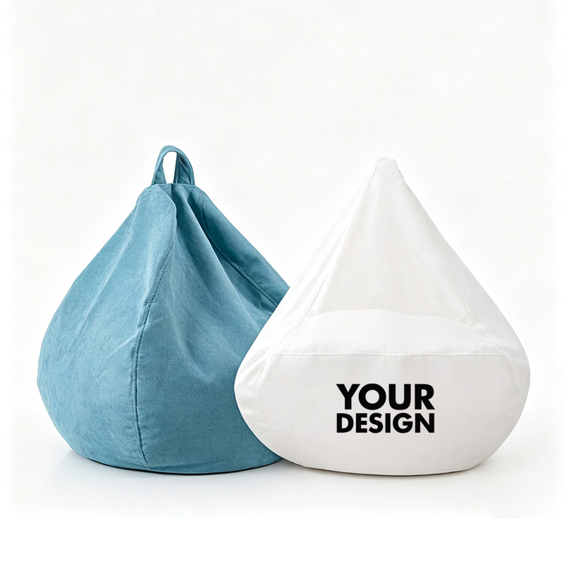 Custom Water Drop Bean Bag Chair Lounger
