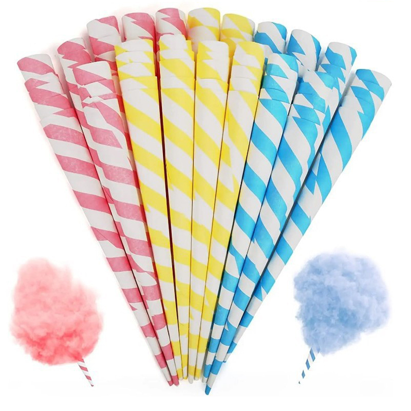 Cotton Food Grade Candy Paper Cones 