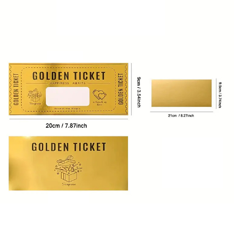 Golden Ticket Scratch Off Card Envelope1