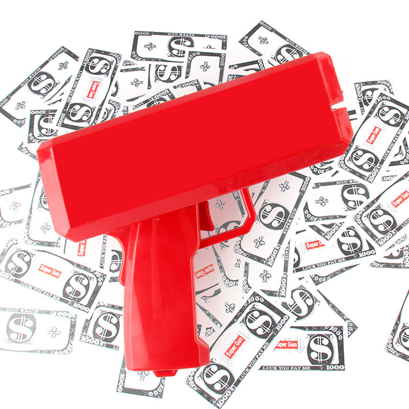 Custom Electric Money Gun Bill Shooter2