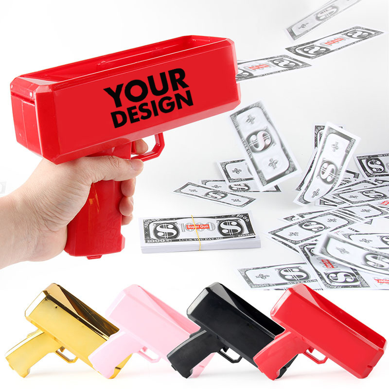 Custom Electric Money Gun Bill Shooter
