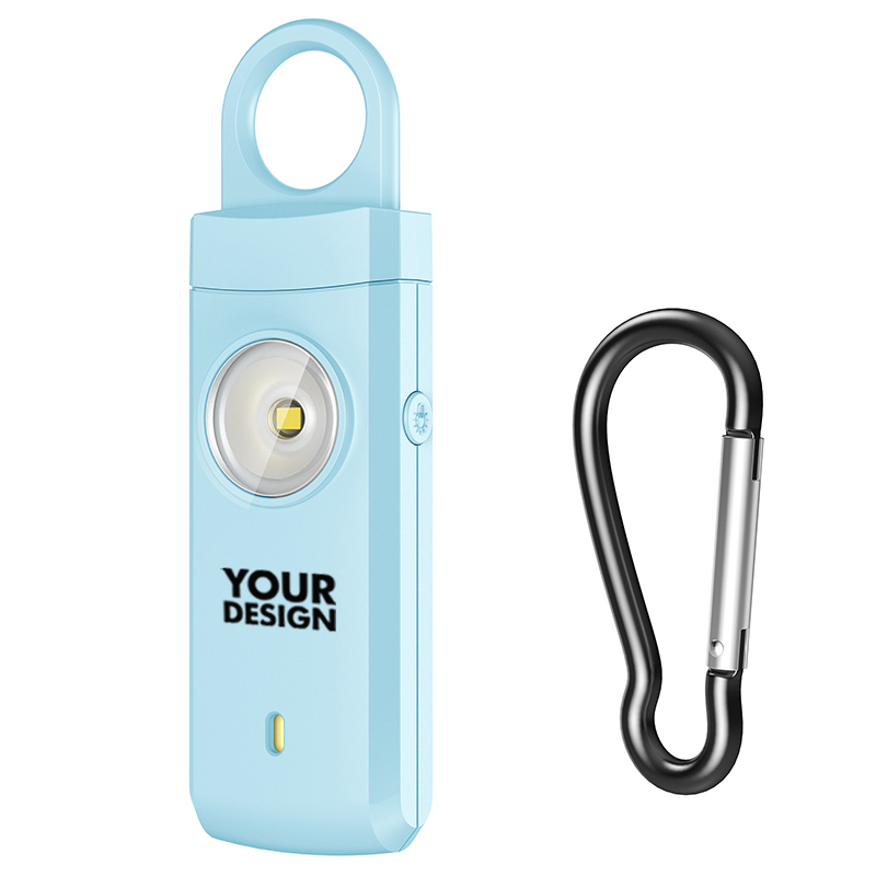 Custom Rechargeable Personal Alarm With Flashlight