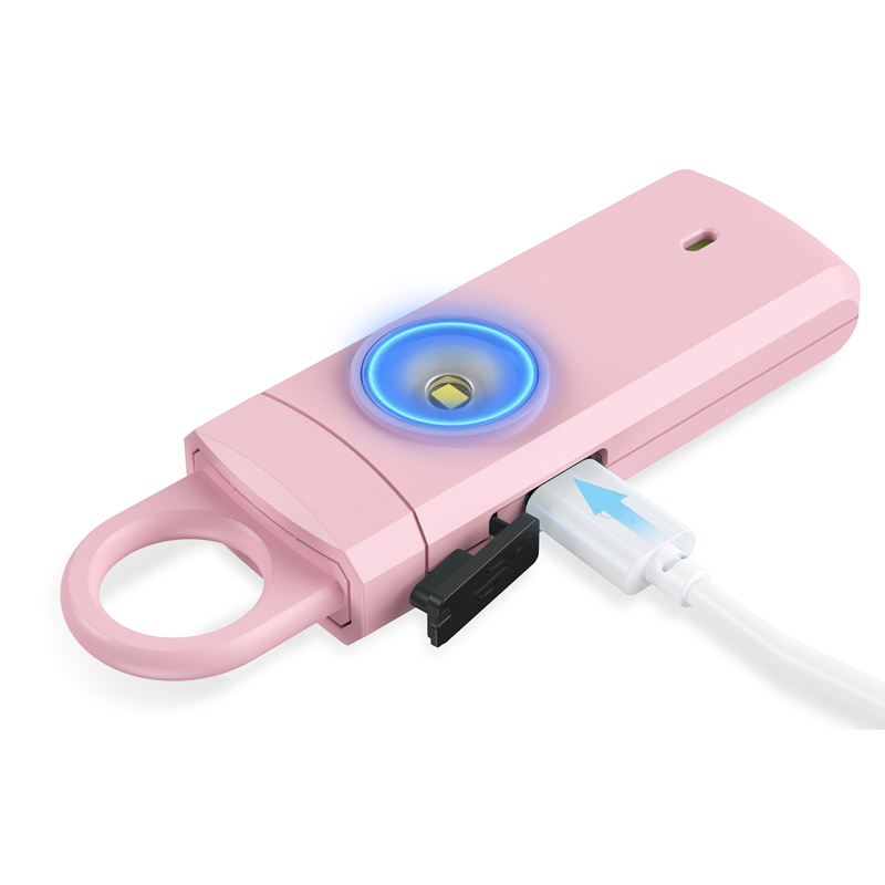 Custom Rechargeable Personal Alarm With Flashlight2