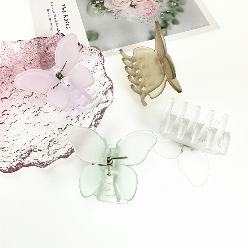 Custom Butterfly Shape Hair Claw Clip1