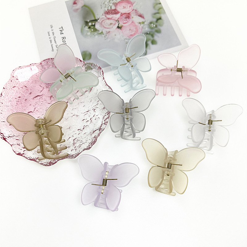 Custom Butterfly Shape Hair Claw Clip3