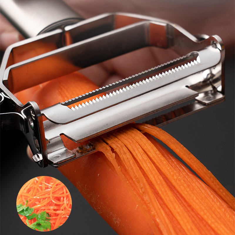 Custom 304 Stainless Steel 3 in 1 Peeler3