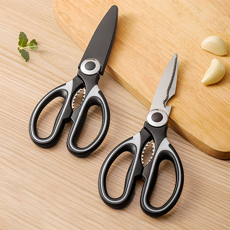 Custom Stainless Steel Multi Function Kitchen Shears1