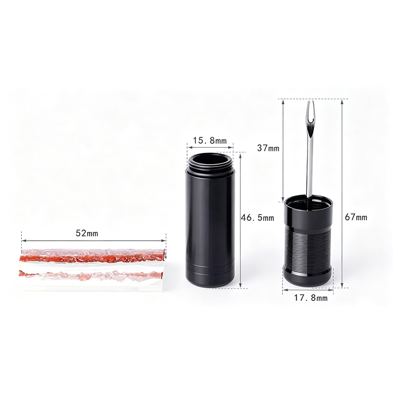 Portable Vacuum Tire Repair Plug Tool Kit2