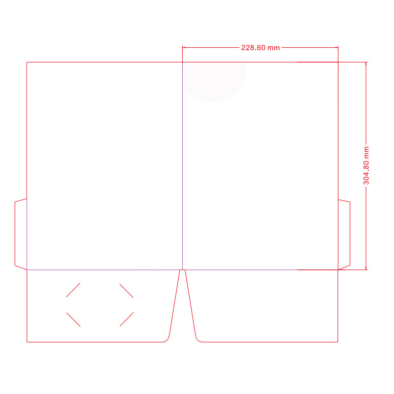 Custom A4 Presentation Folder 2
