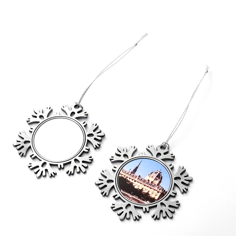 Metal Snowflake Christmas Hanging Decor2