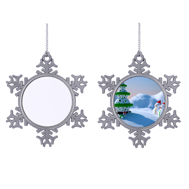 Metal Snowflake Christmas Hanging Decor3