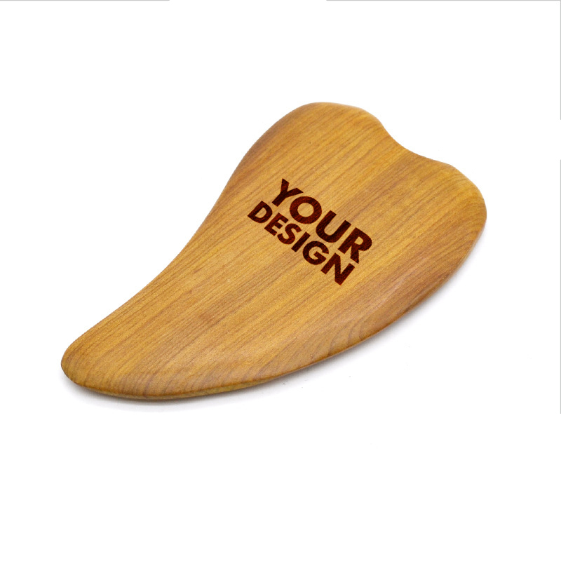 Custom Natural Sandalwood Gua Sha Board