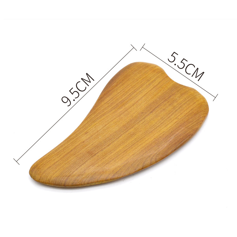 Custom Natural Sandalwood Gua Sha Board1