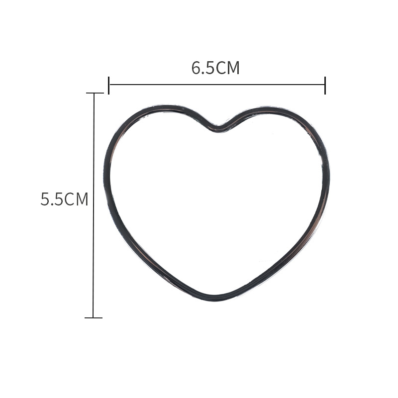 Custom Heart Compact Makeup Mirror 1