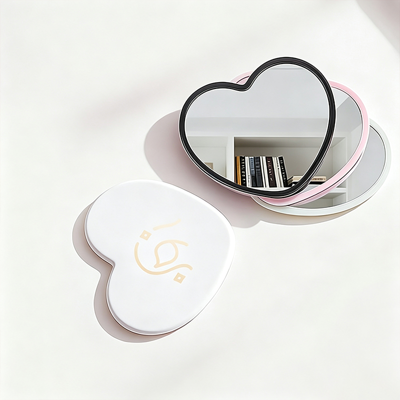 Custom Heart Compact Makeup Mirror 2