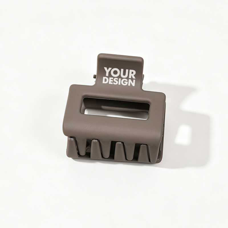 Custom Matte Shark Hair Claw Clip 