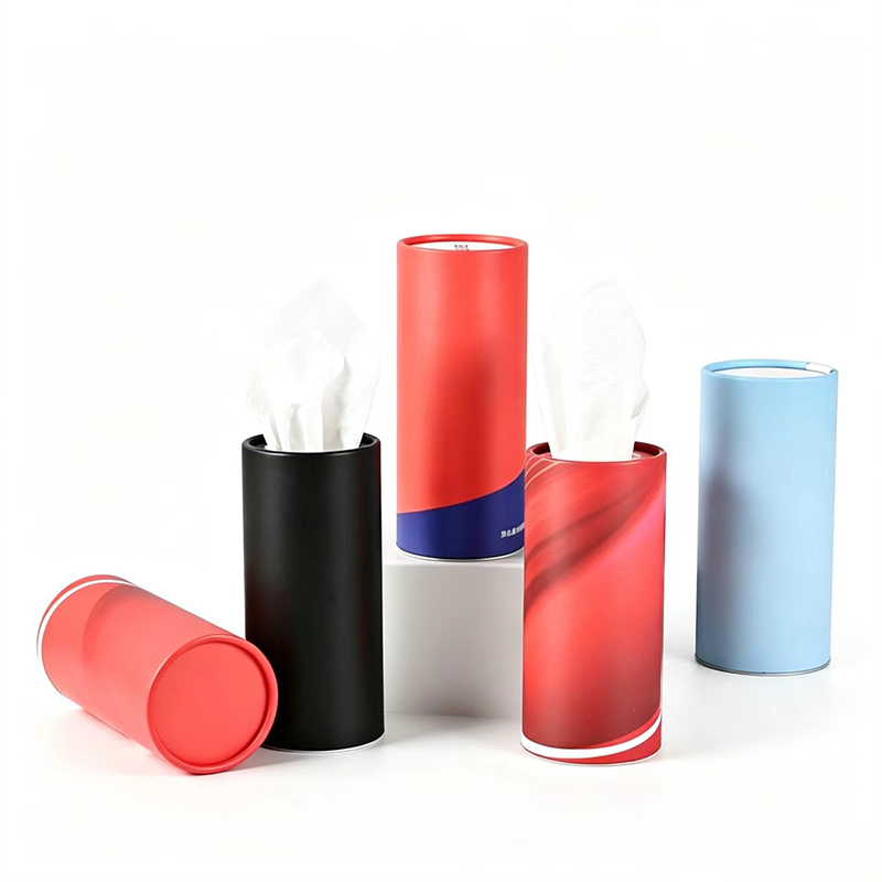 Round Car Tissue Canister Dispenser1