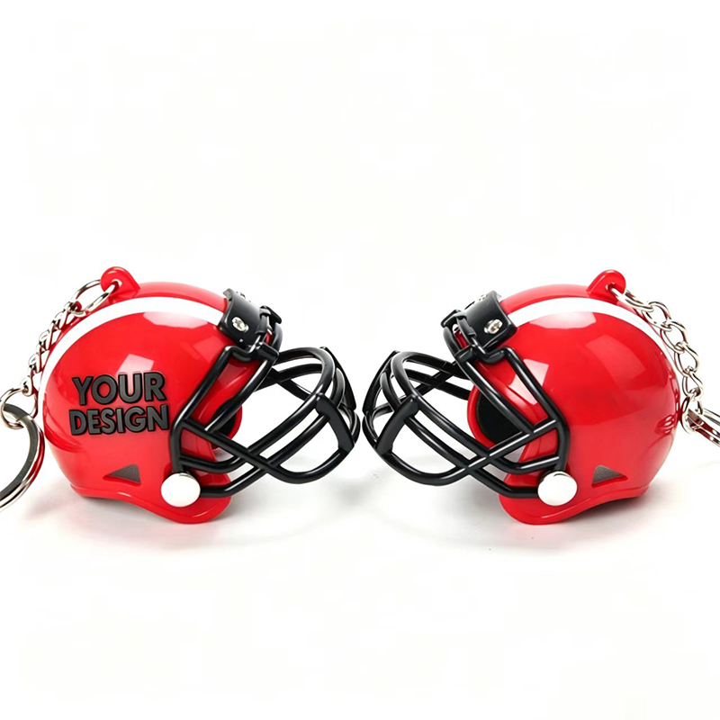 Mini Football Helmet Keychain