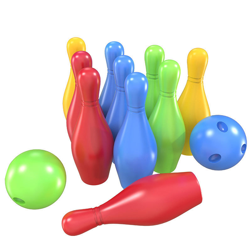 Bowling Pin Stress Reliever Set1