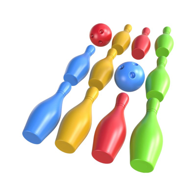Bowling Pin Stress Reliever Set2