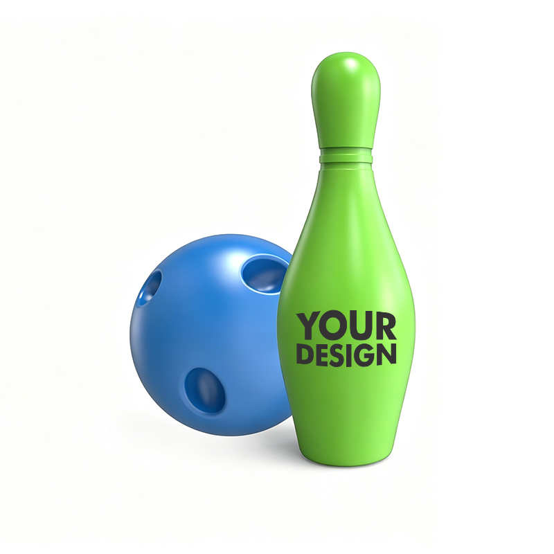 Bowling Pin Stress Reliever Set