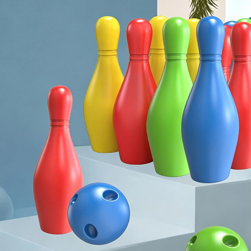 Bowling Pin Stress Reliever Set4