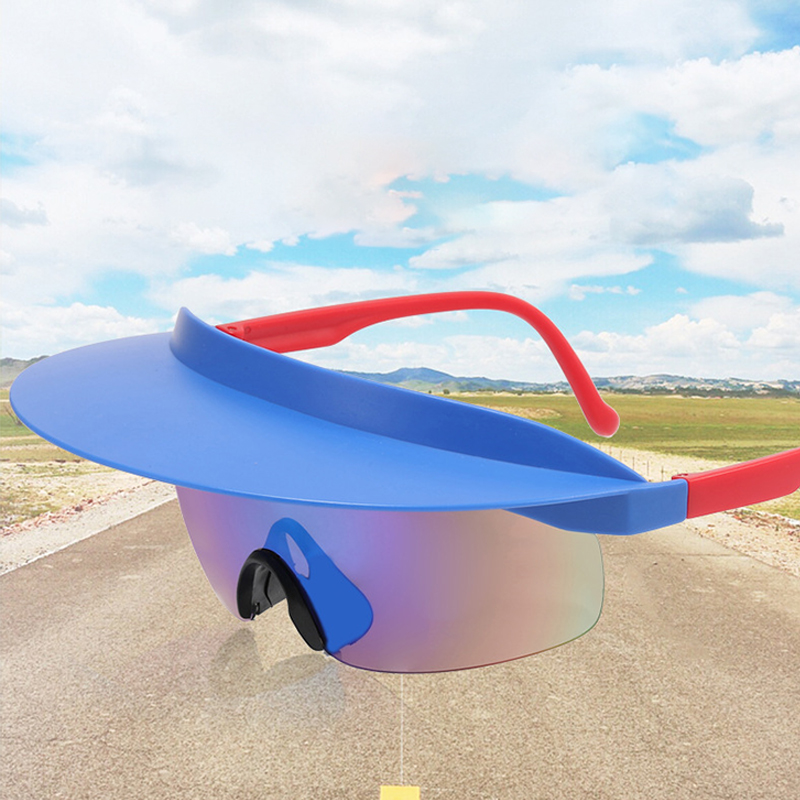 Windproof Sunglasses With Visor4