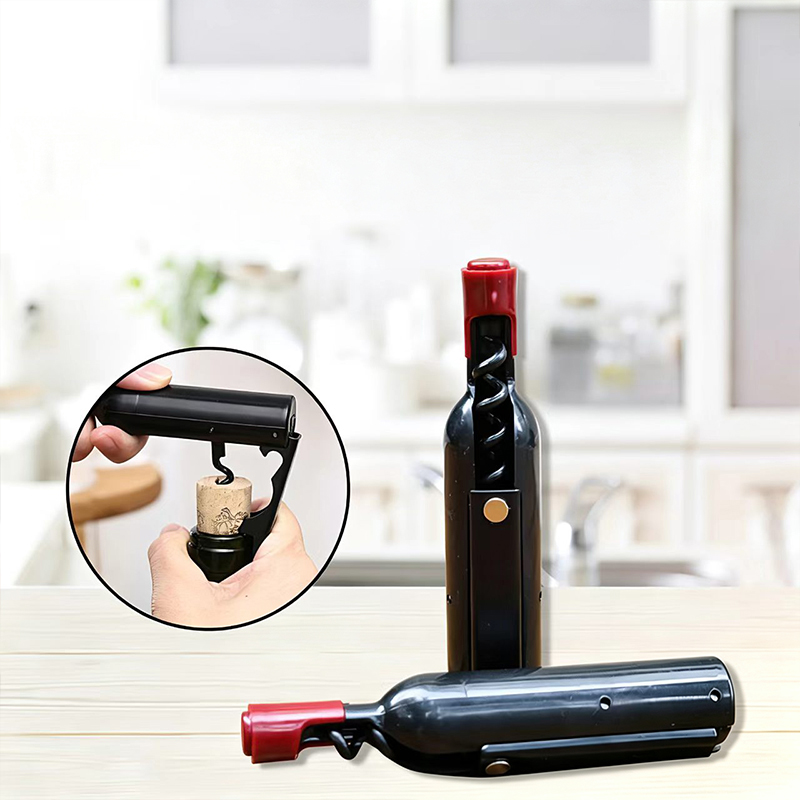 Wine Shaped Multifunctional Wine Opener3