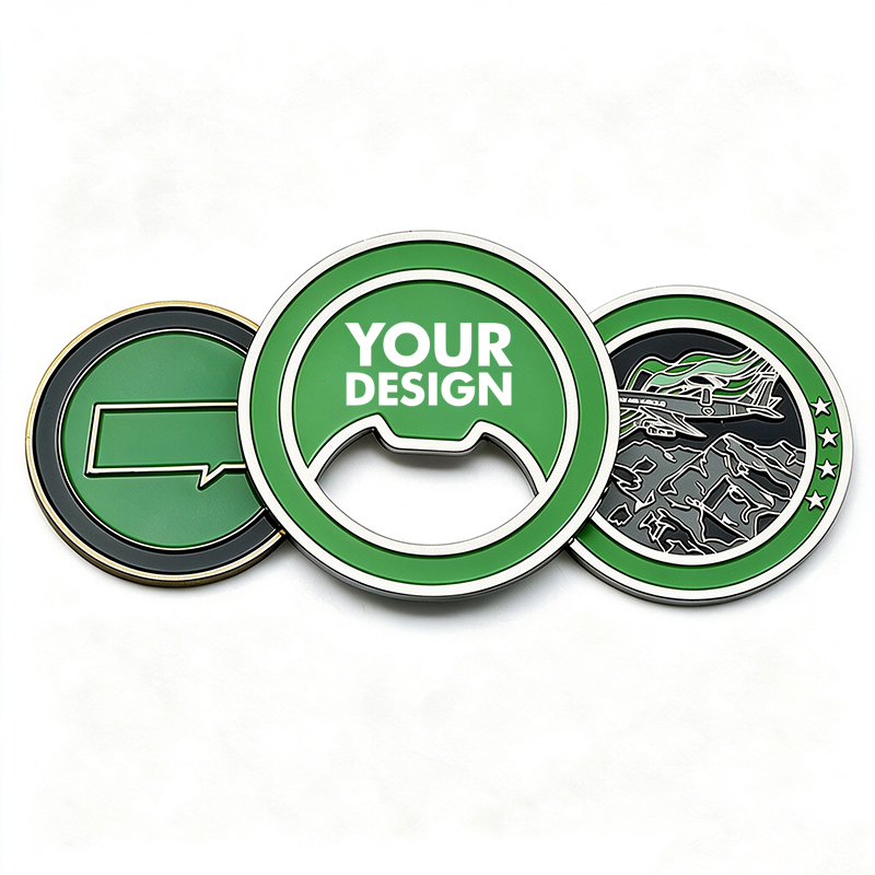 Custom Coin Bottle Opener 