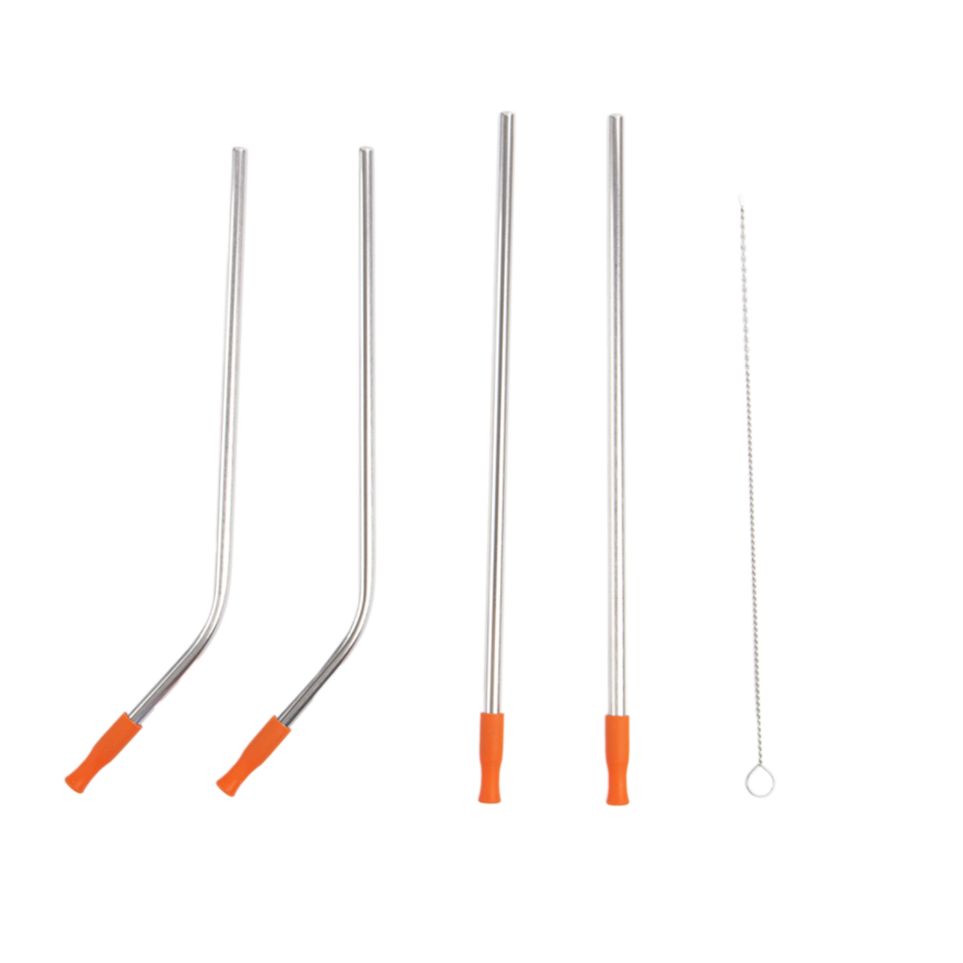 Reusable Drinking Metal Straw Set With Pouch3