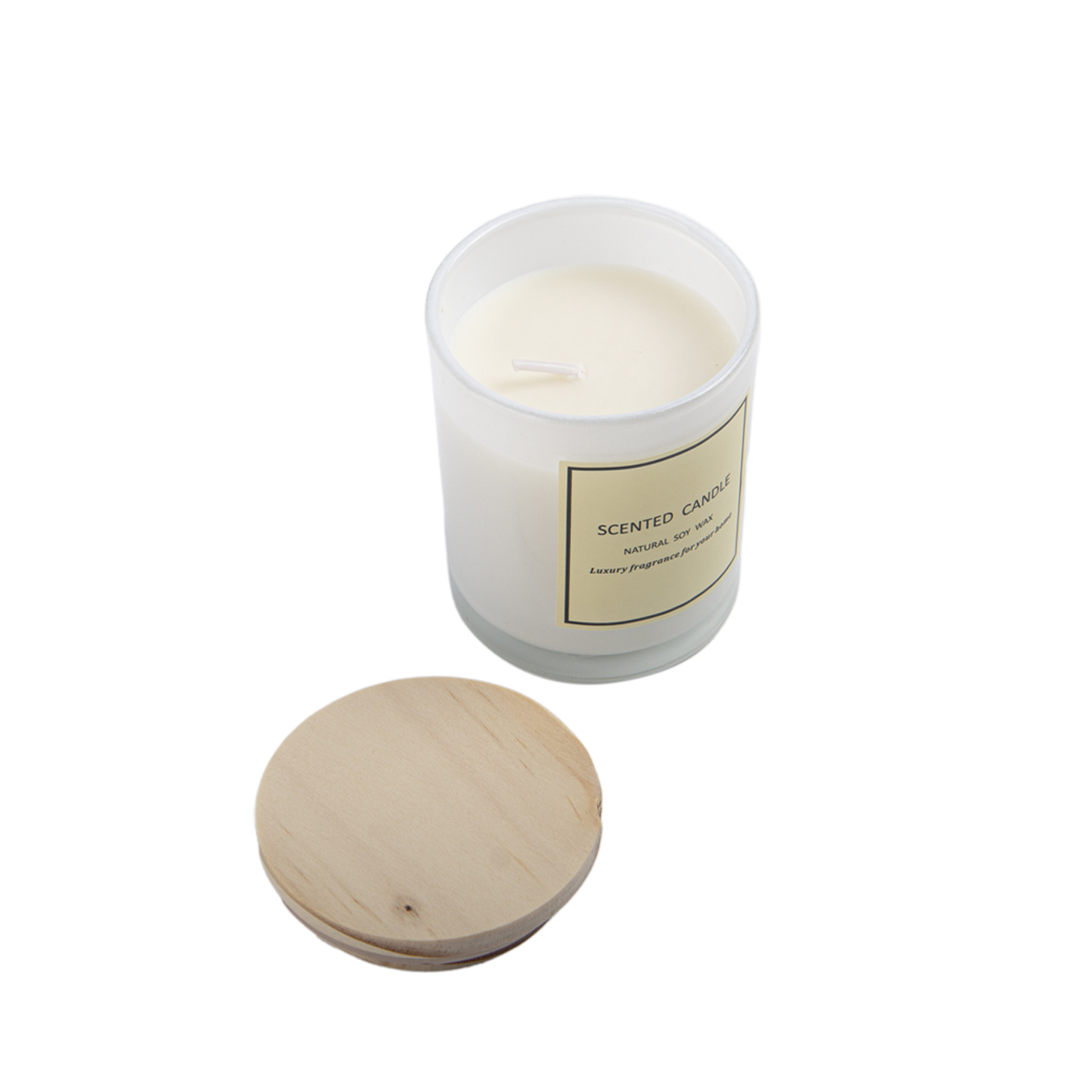 Room Decor Natural Candle2