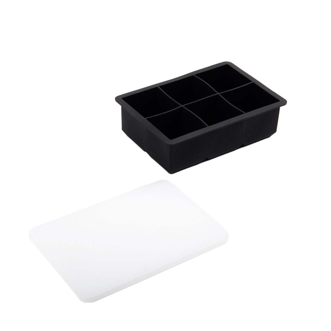 6 Grids Silicone Ice Cube Tray2