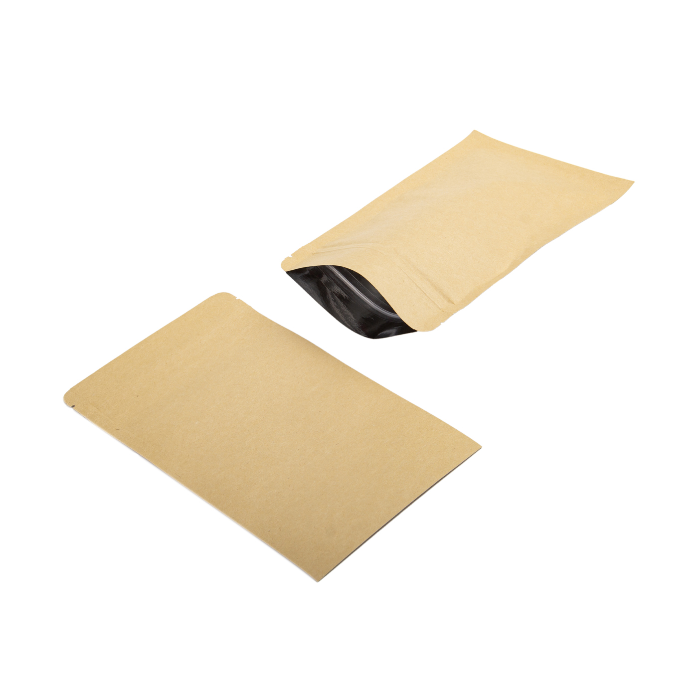 Resuable Kraft Stand Up Pouch1