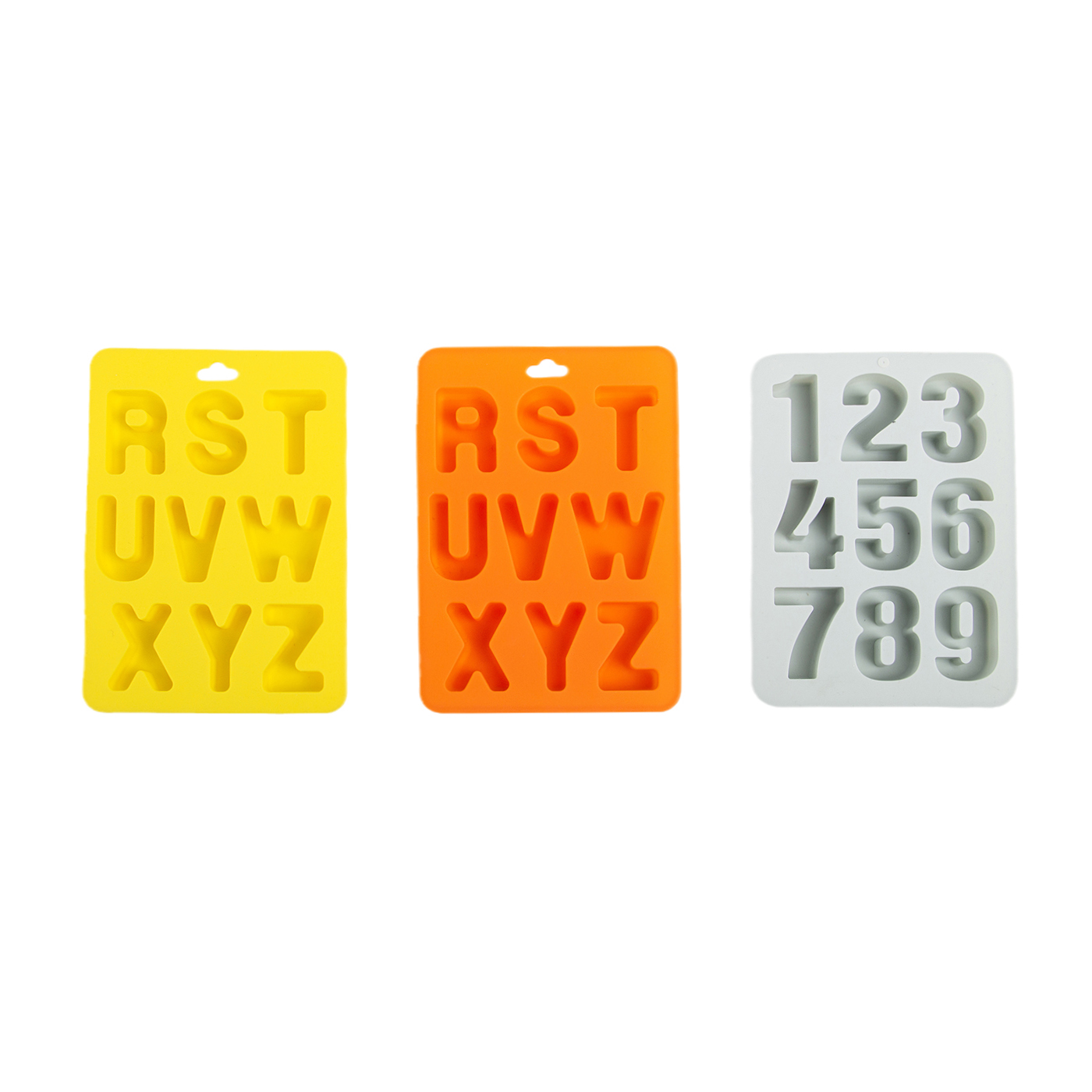 Silicone Alphabets Tray Mold