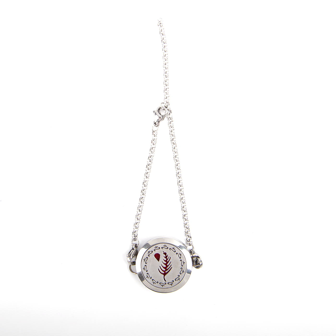 Stainless Steel Aromatherapy Locket Bracelet