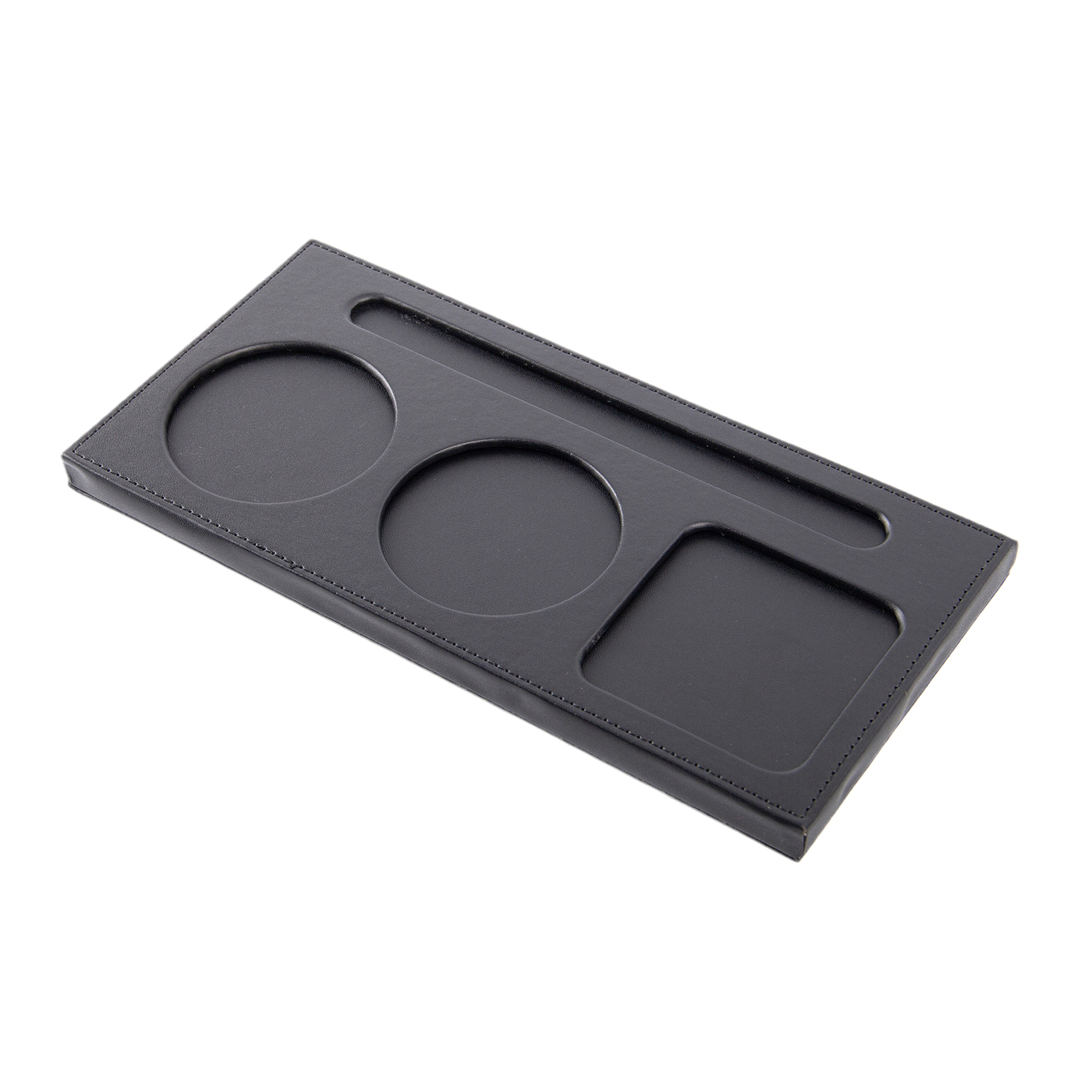 Custom Cup Coaster With Pen Slot2