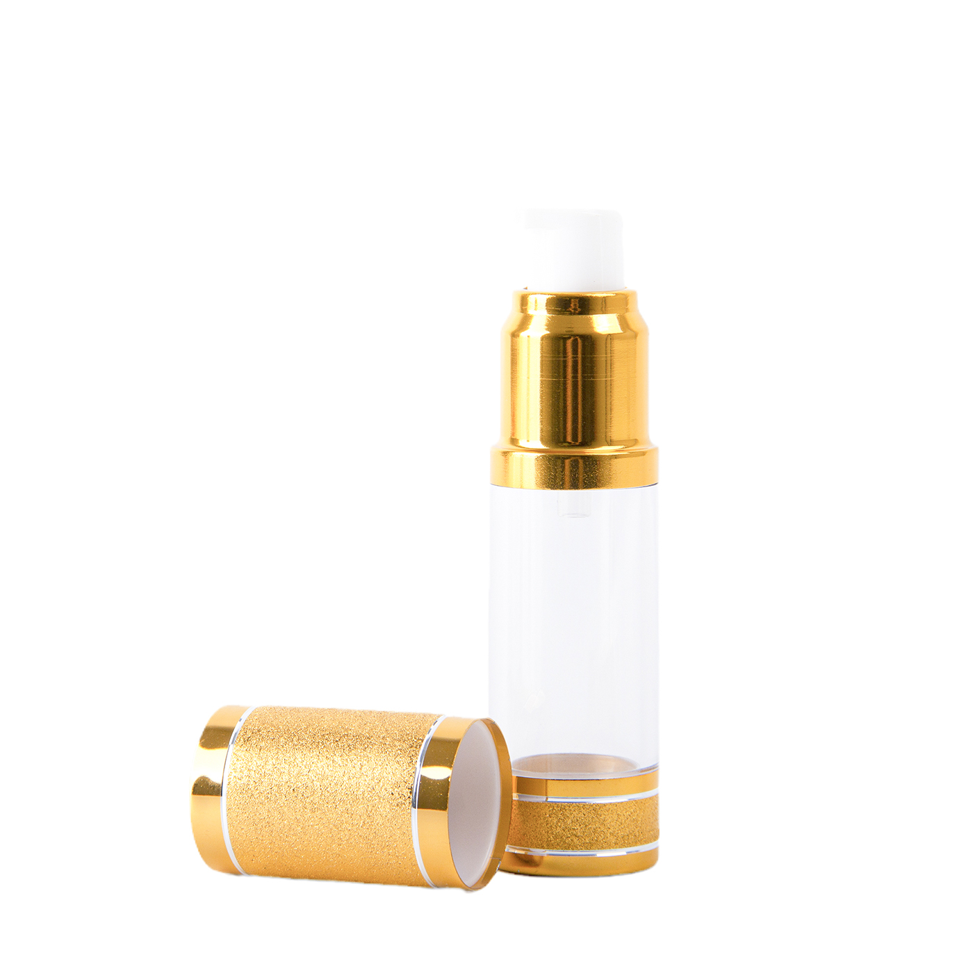 Custom 15ml AS Airless Travel Pump Bottle2