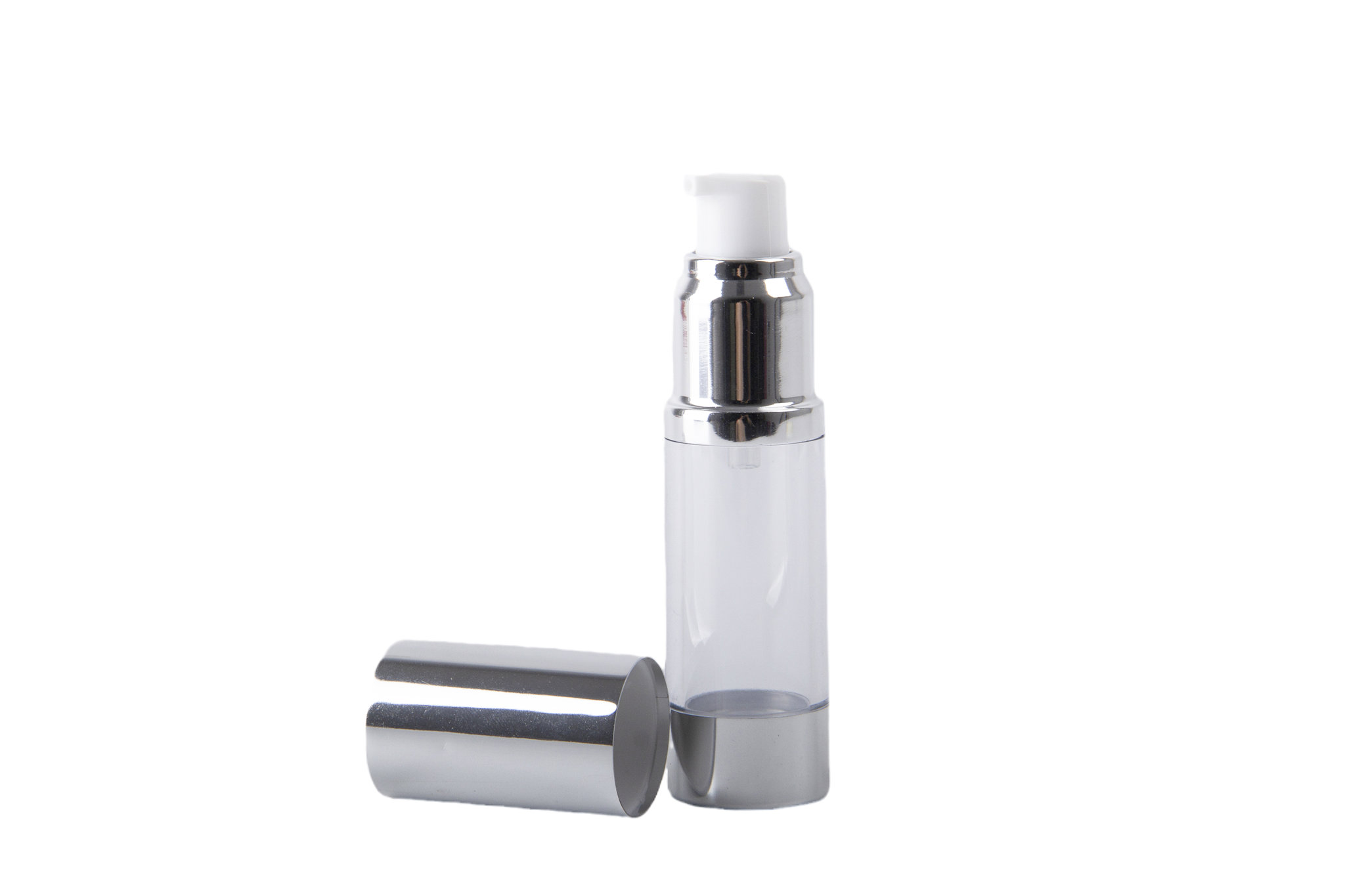 Custom 15ml AS Clear Airless Pump Bottle1